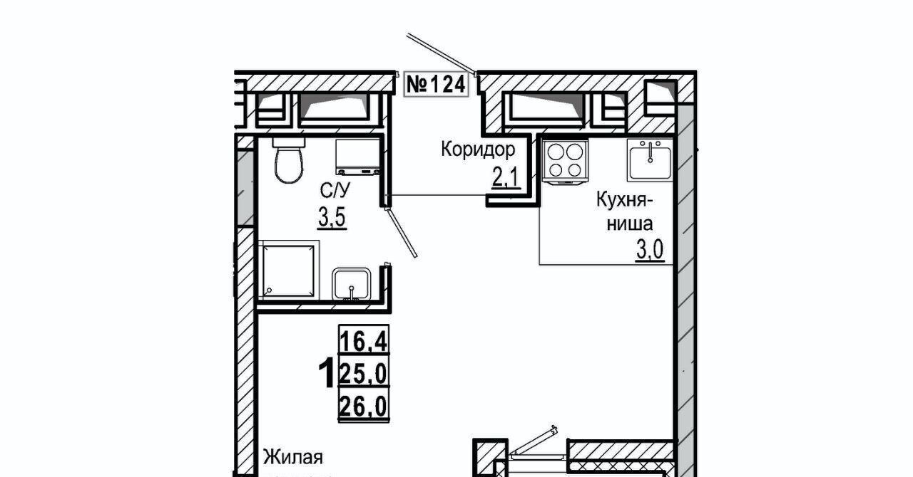 квартира г Дзержинск 56-й кв-л фото 1