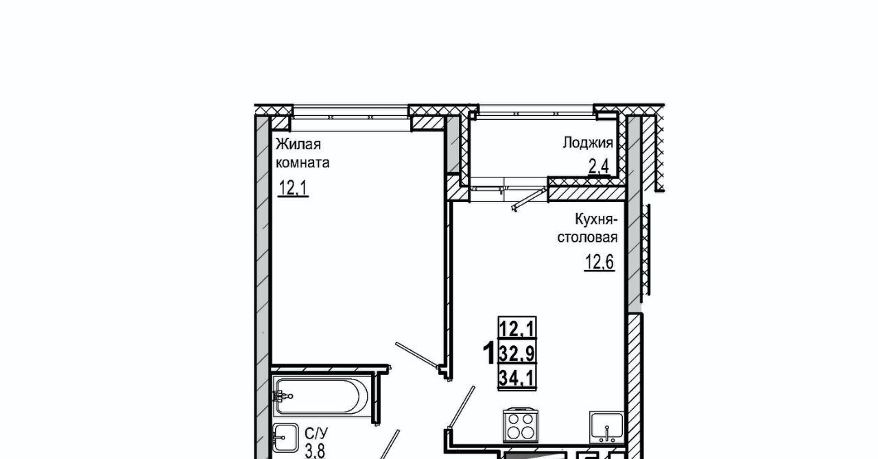 квартира г Дзержинск 56-й кв-л фото 1