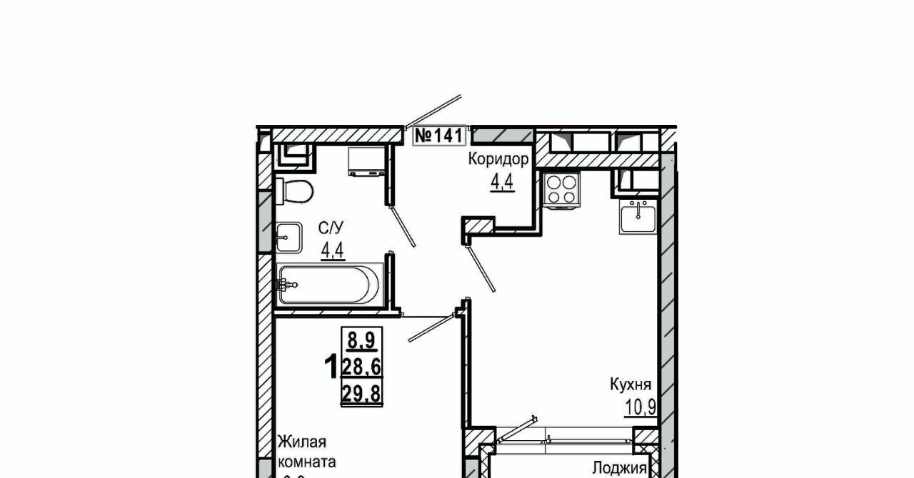 квартира г Дзержинск 56-й кв-л фото 1