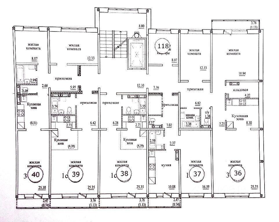 квартира г Новосибирск р-н Кировский ул Бронная 40/3 фото 22