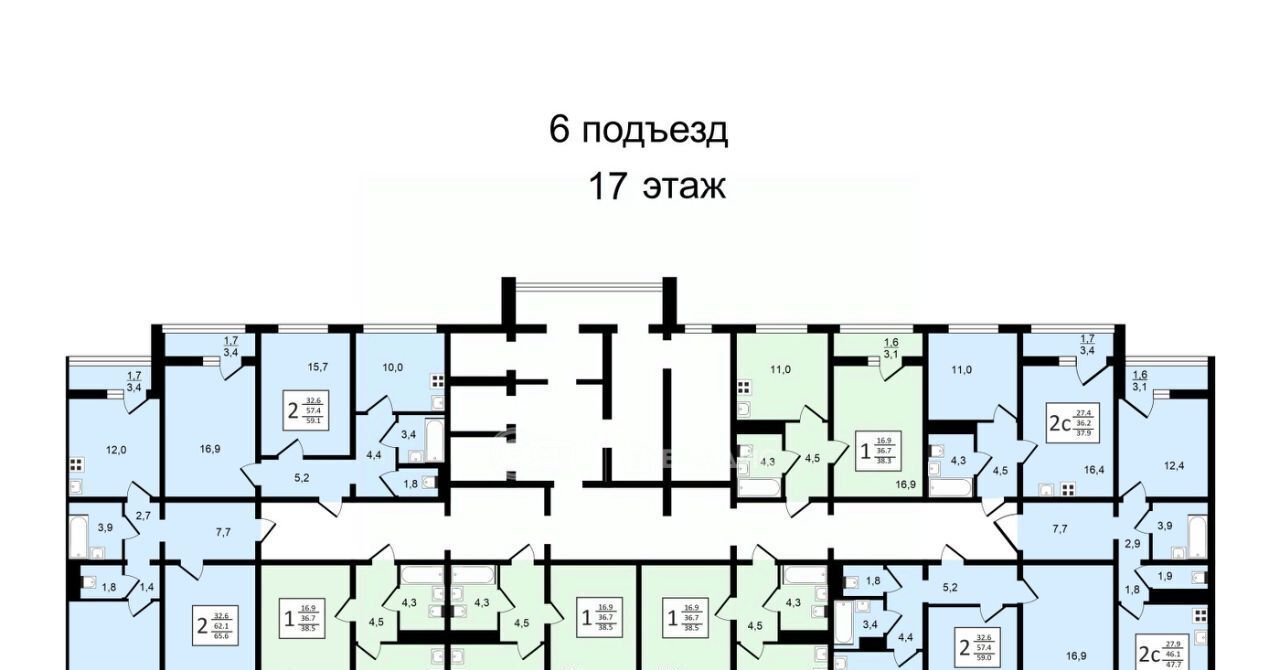 квартира г Воронеж р-н Центральный ул Пескова 8 фото 25