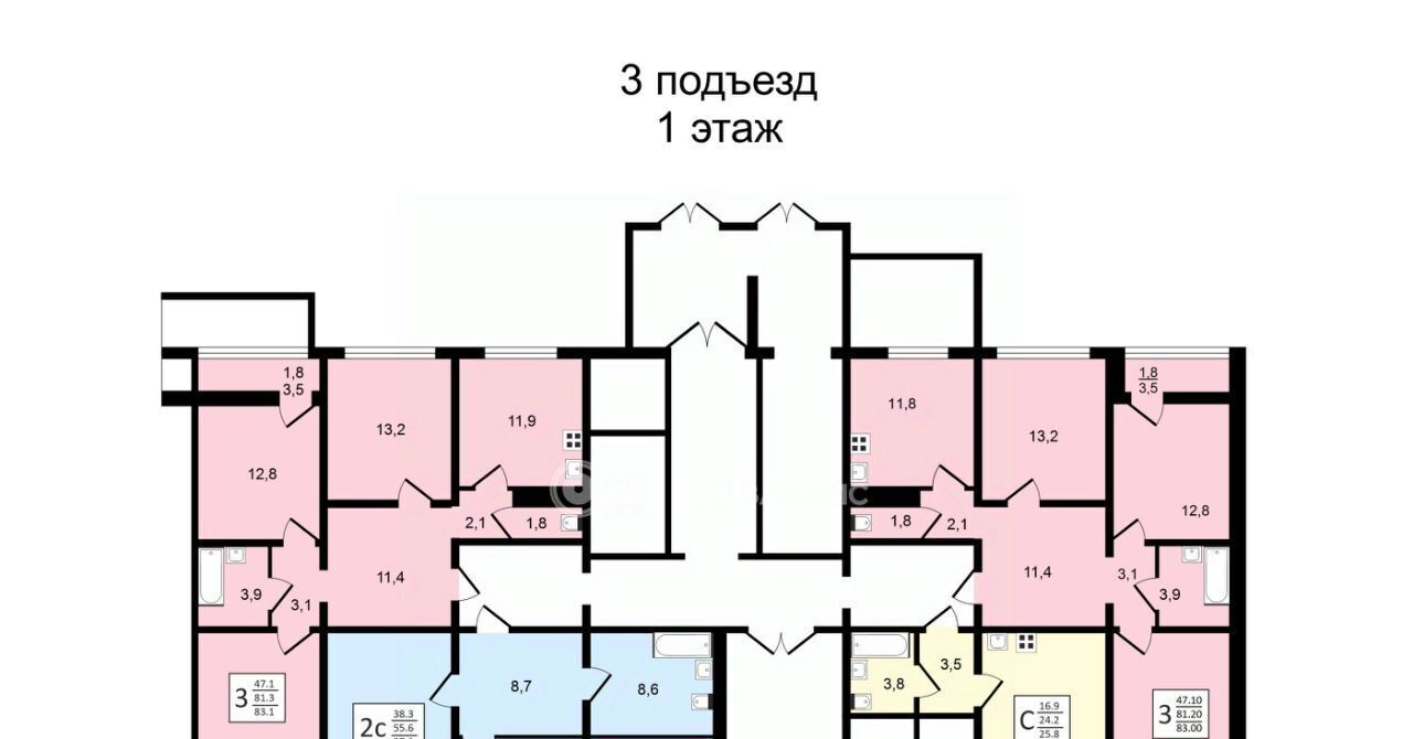 квартира г Воронеж р-н Центральный ул Пескова 8 фото 9