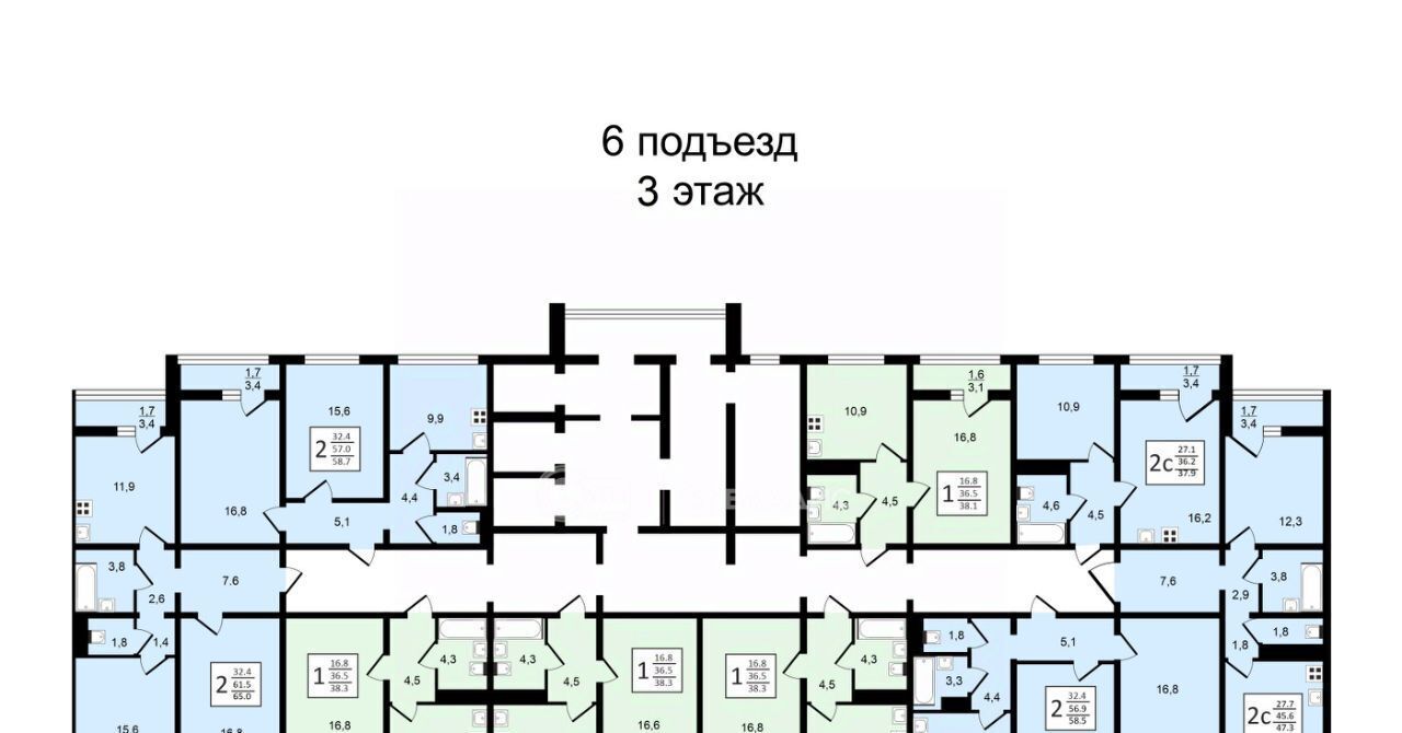 квартира г Воронеж р-н Центральный ул Пескова 8 фото 20