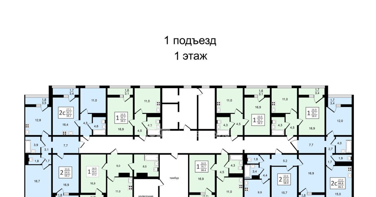 квартира г Воронеж р-н Центральный ул Пескова 8 фото 7