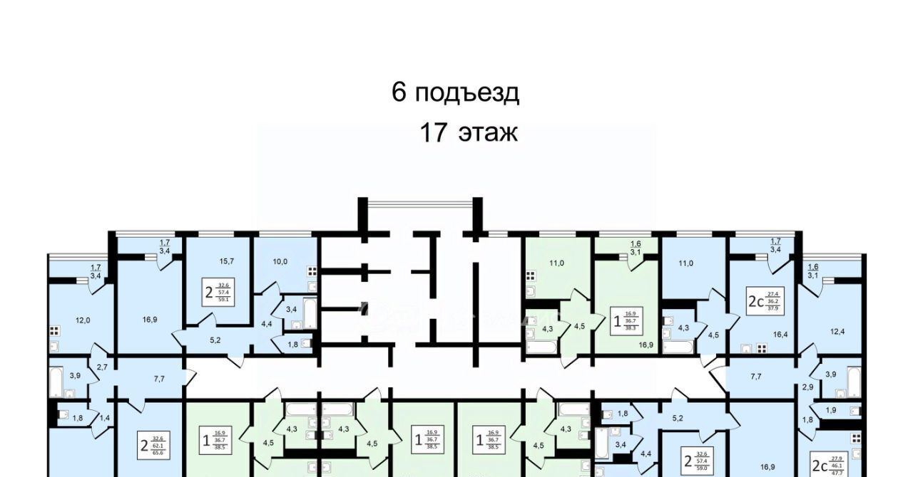 квартира г Воронеж р-н Центральный ул Пескова 8 фото 23