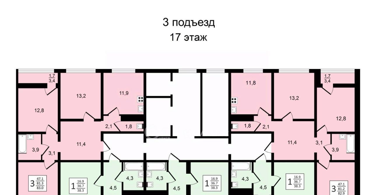 квартира г Воронеж р-н Центральный ул Пескова 8 фото 18