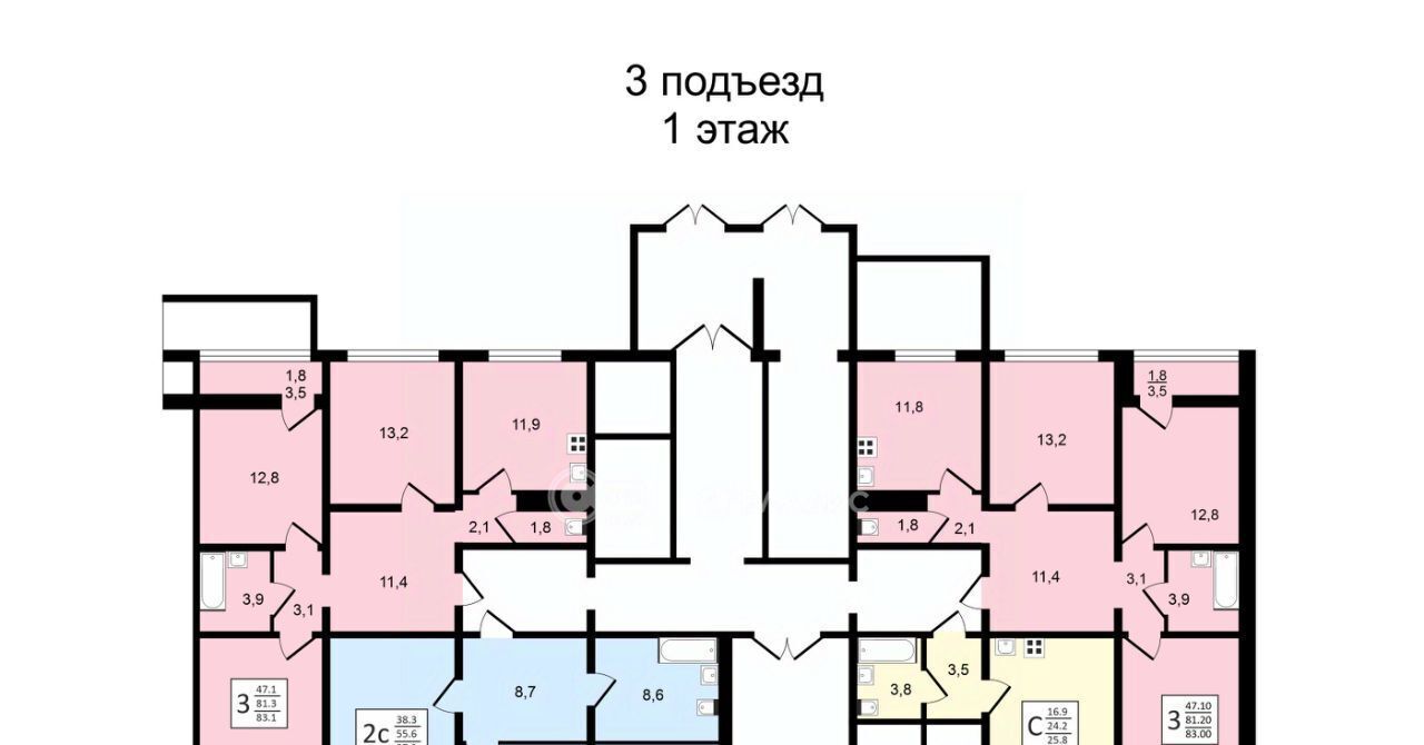 квартира г Воронеж р-н Центральный ул Пескова 8 фото 12