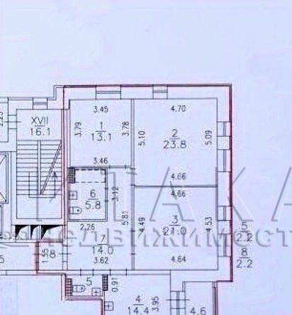 квартира г Санкт-Петербург метро Озерки пр-кт Северный 4к/1 округ Сосновское фото 29