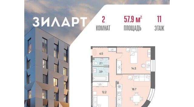 метро Автозаводская ЖК «ЗИЛАРТ» 19/27 18 фото