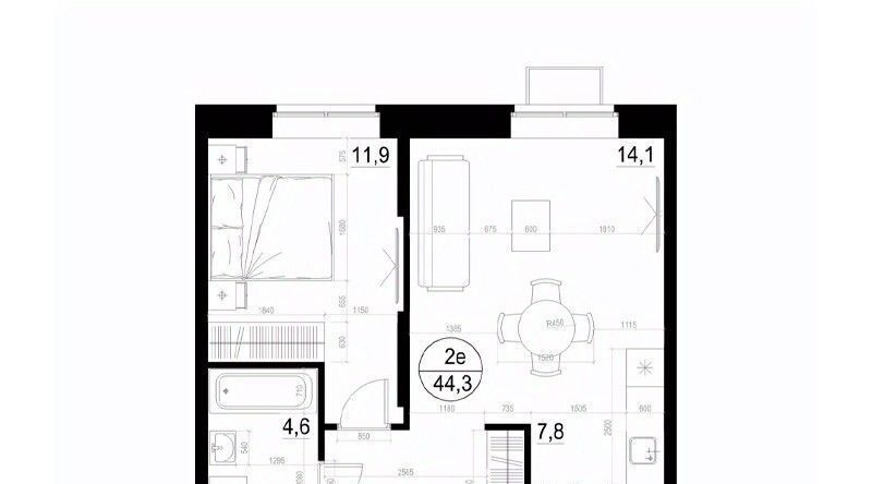 квартира г Одинцово ЖК «Союзный» Одинцово, к 3 фото 1