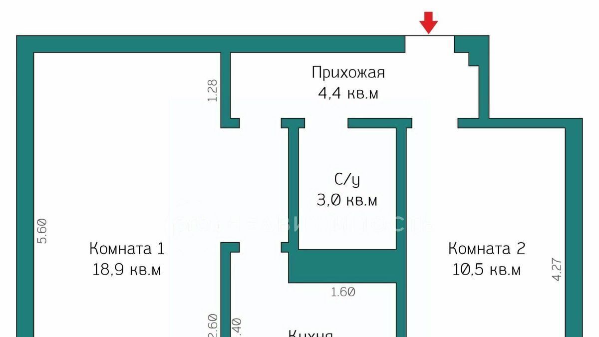 квартира г Рязань р-н Советский ул Фирсова 18к/1 фото 23
