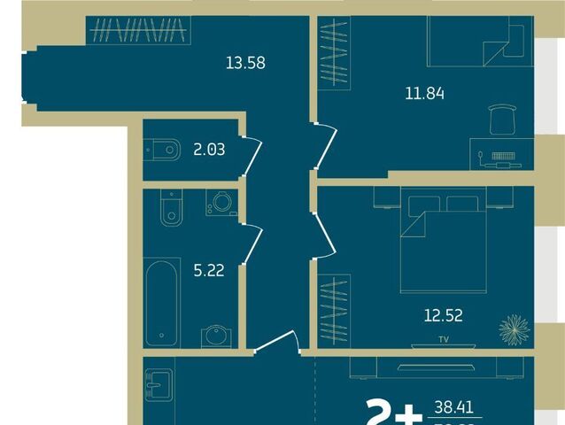 квартира р-н Советский 185-й кв-л, Апартаментов Централ Парк комплекс фото