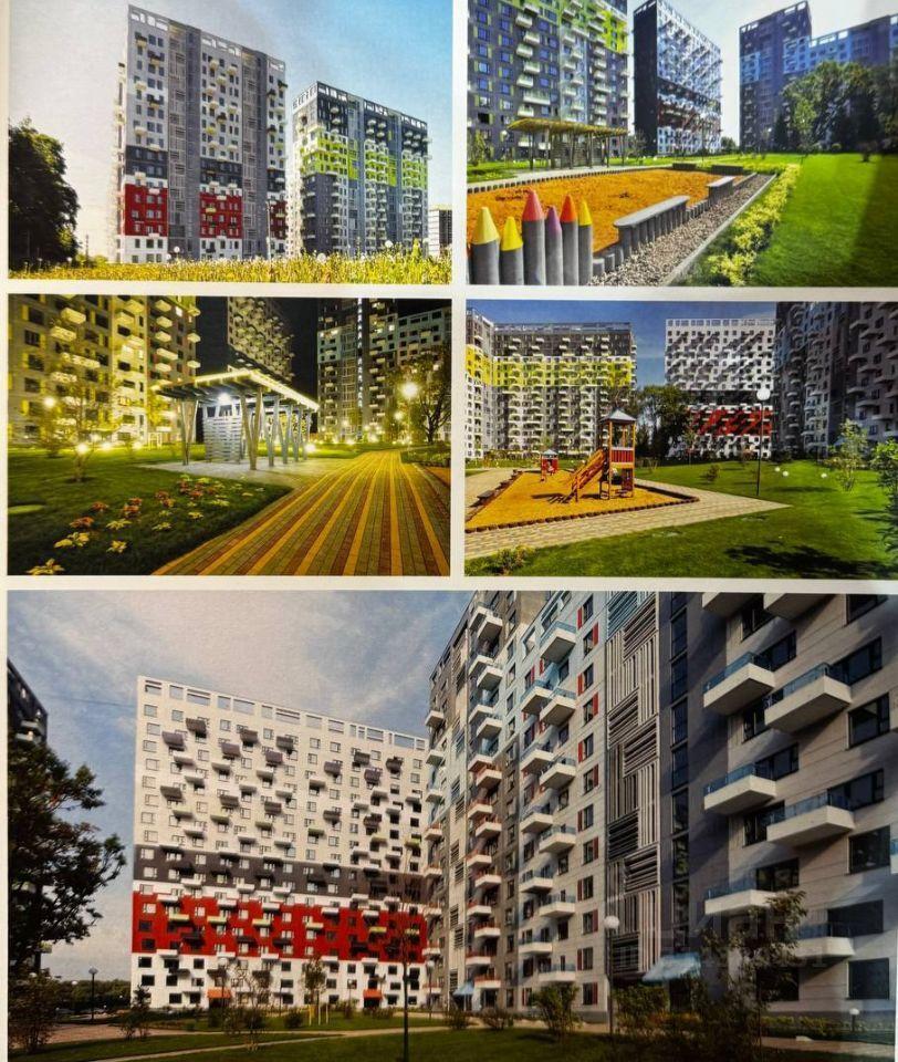 квартира г Москва п Сосенское п Коммунарка р-н мкр «Эдальго» микрорайон «Эдальго» 4 метро Коммунарка Новомосковский административный округ, Московская область фото 1