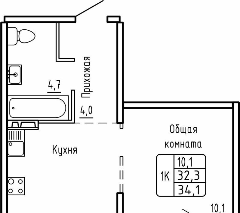 квартира г Новосибирск метро Площадь Гарина-Михайловского р-н Ленинский фото 1
