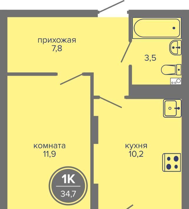 квартира г Пермь р-н Индустриальный ш Космонавтов 309ак/1 фото 1