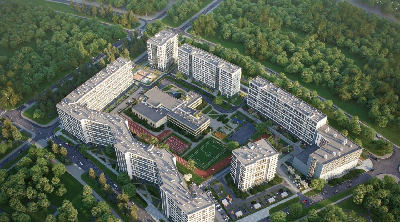 квартира г Санкт-Петербург метро Приморская ул Виктора Конецкого 5 округ Гавань фото 4