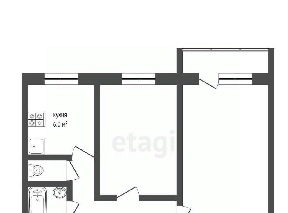 квартира г Ярославль р-н Кировский ул Рыбинская 42/40 фото 1