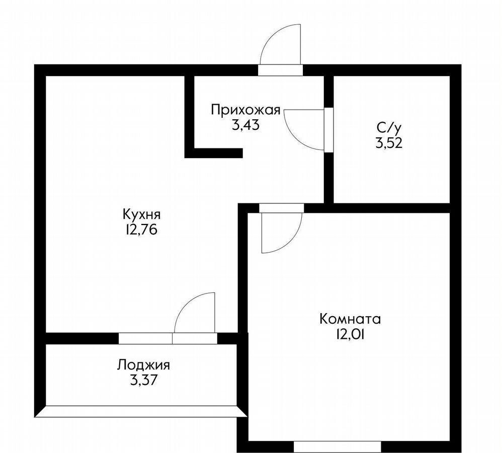 квартира г Краснодар р-н Прикубанский ул им. генерала Корнилова 10 фото 7