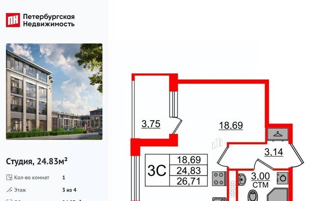 п Стрельна ЖК Дворцовый фасад метро Проспект Ветеранов фото