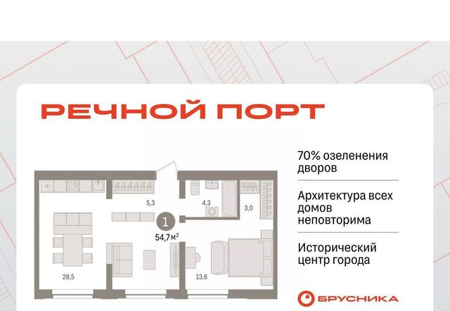 р-н Центральный жилой район «Речной порт» фото