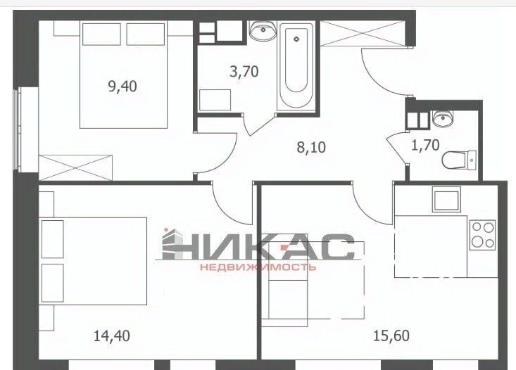 квартира г Ярославль р-н Кировский ул Большая Октябрьская 85 фото 2