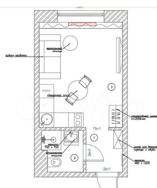 квартира г Москва пр-кт Новосередневский 17к/2 р-н Филимонковское, Новомосковский административный округ, Филимонковский р-н, Московская область, городской округ Зарайск, Московский фото 4