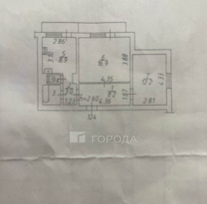квартира г Новокузнецк р-н Центральный ул Франкфурта 22 фото 2