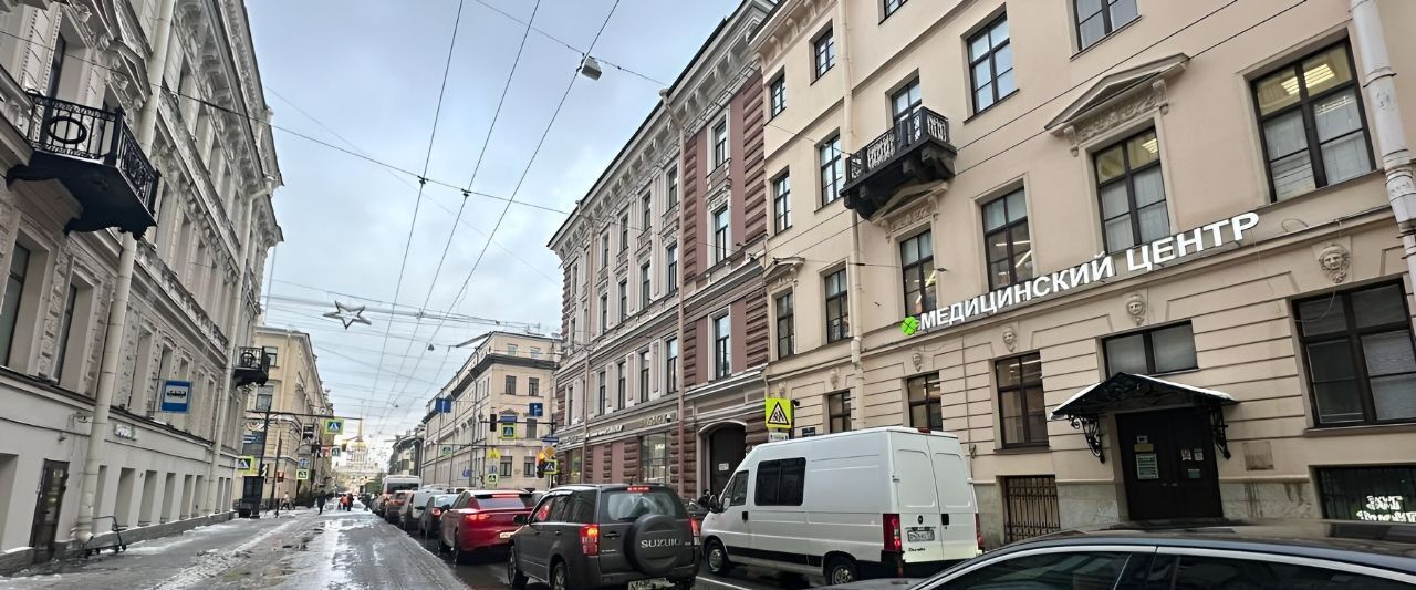 торговое помещение г Санкт-Петербург метро Адмиралтейская ул Гороховая 14/26 округ № 78 фото 5