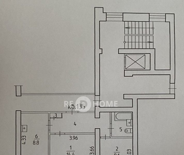 квартира г Пермь р-н Свердловский ул Клары Цеткин 33 фото 2