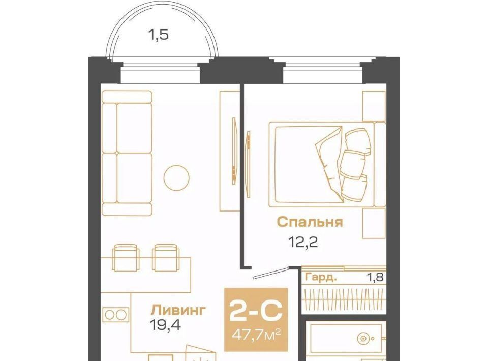 квартира г Новосибирск Студенческая Академгородок ул Мусы Джалиля 17 фото 1