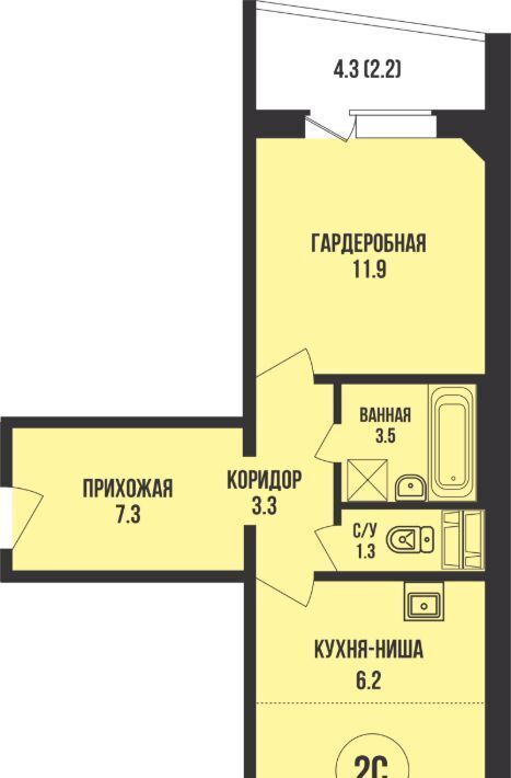 квартира г Новосибирск Заельцовская Династия жилой комплекс фото 1
