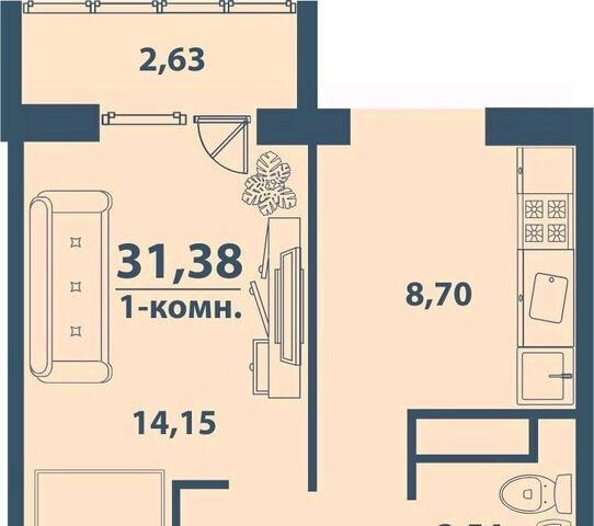 р-н Железнодорожный Киндяковка ЖК «Заря» фото