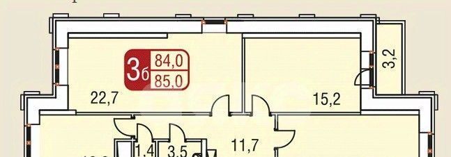 квартира г Одинцово ул Маршала Жукова 23к/1 Одинцово фото 2