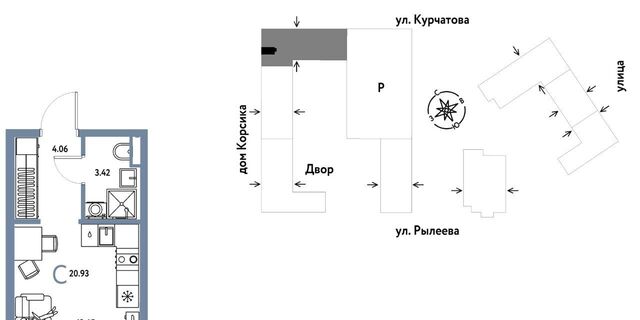 р-н Калининский ЖК Остров-сад фото