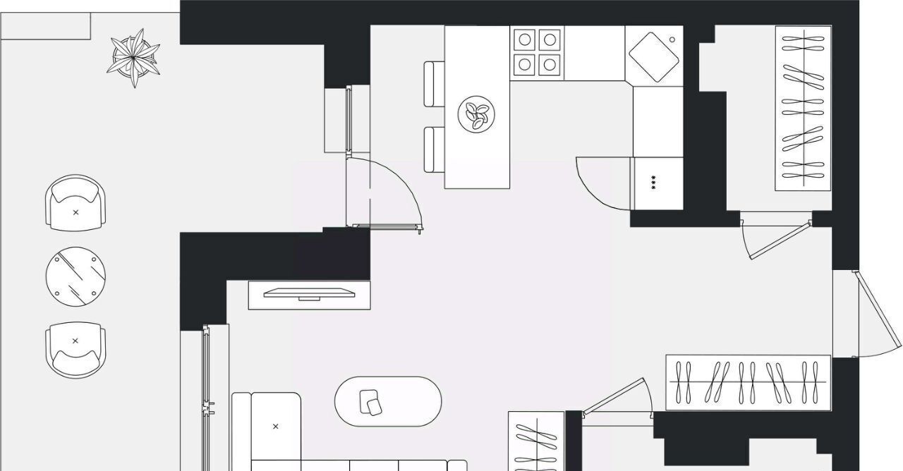 квартира г Тольятти р-н Автозаводский 3А кв-л фото 1