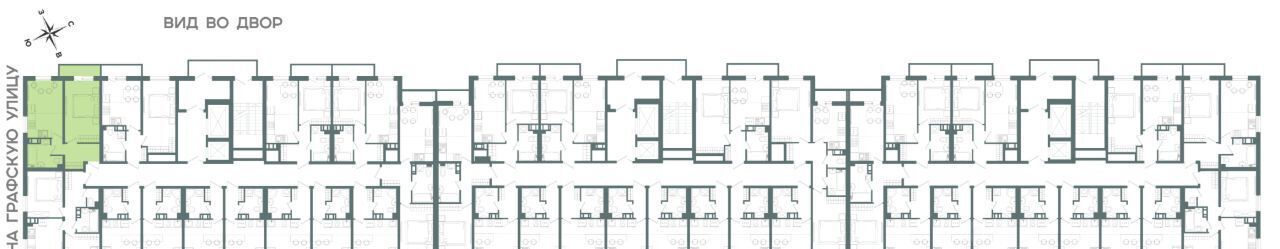 квартира р-н Всеволожский г Мурино ул Графская 6к/1 Девяткино фото 3