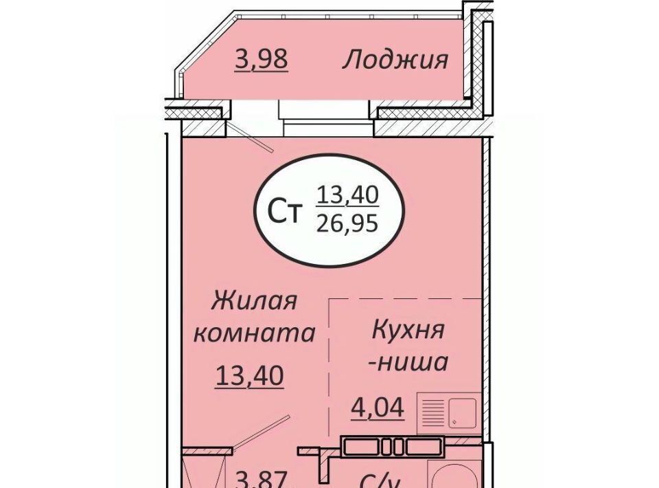 квартира г Новосибирск Октябрьская фото 1