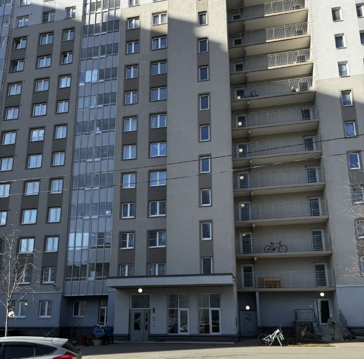 квартира г Санкт-Петербург метро Гражданский Проспект ул Чарушинская 22к/1 фото 27
