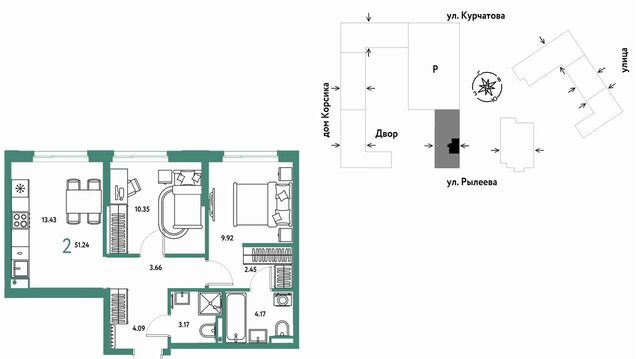 р-н Калининский ул Краснооктябрьская 10 корп. 1 фото