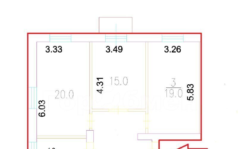 квартира г Москва метро Сокольники ул Охотничья 10/12к 4 фото 2