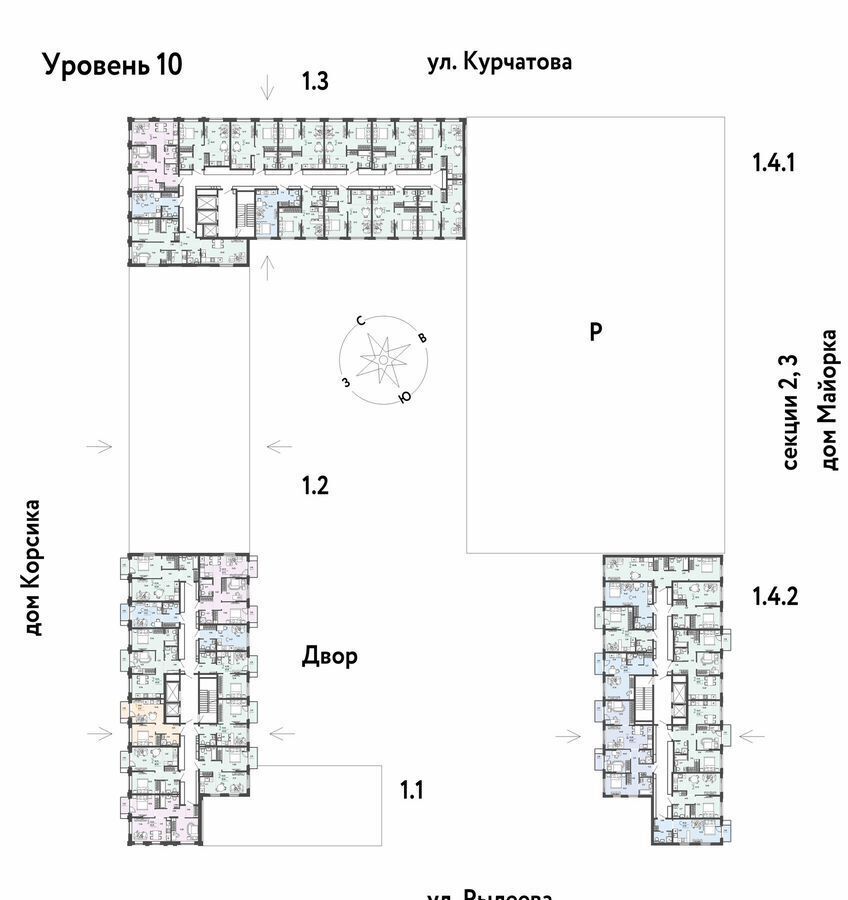 квартира г Тюмень р-н Калининский ул Краснооктябрьская 10 корп. 1 фото 3