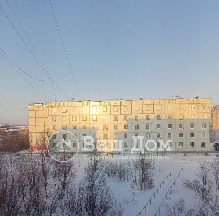 квартира г Североморск п Североморск-3 ул Героев-североморцев 10 фото 1