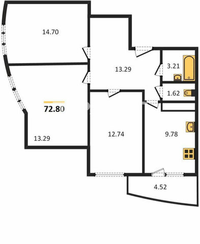 квартира ул 9 Января 233/40 фото