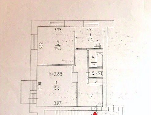 квартира г Пермь р-н Мотовилихинский ул Лебедева 37 фото 17