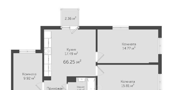 квартира г Евпатория ул им.60-летия ВЛКСМ 31к/5 фото 2
