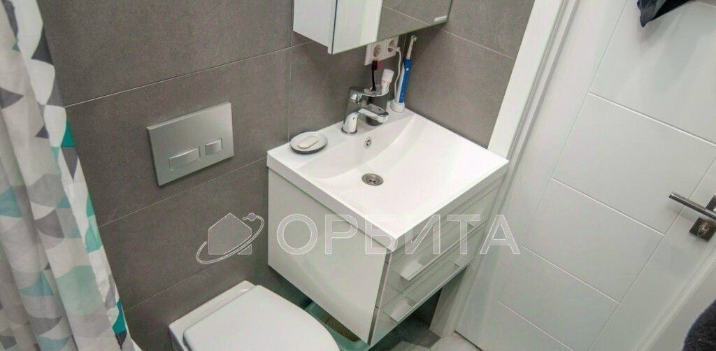 квартира г Тюмень р-н Ленинский проезд Геологоразведчиков 42 фото 13