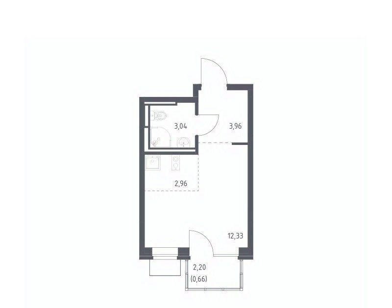 квартира г Видное Богдановский Лес жилой комплекс, 10. 1, Зябликово фото 1