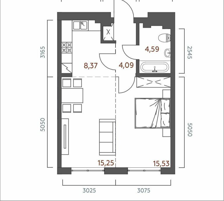 квартира г Иркутск ул 6-я Советская 2 фото 1