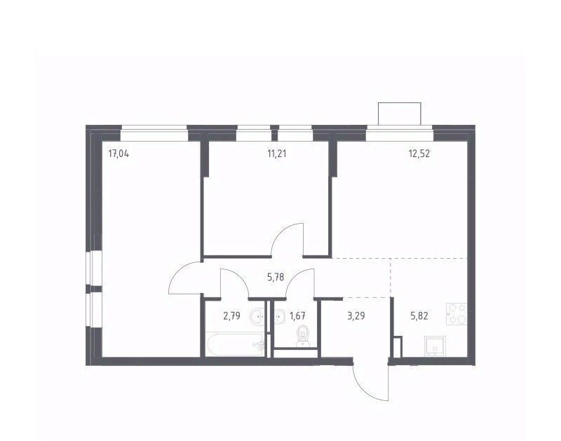 квартира г Видное Богдановский Лес жилой комплекс, 7. 4, Зябликово фото 1