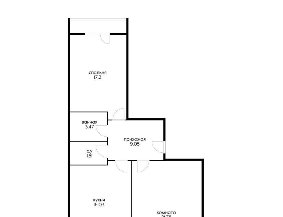 квартира г Краснодар р-н Центральный микрорайон Дубинка ул КИМ 143/1 фото 9